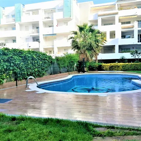 Con Vista Y Piscina Salada, Cerca De La Playa Y Parque Natural, Wi-fi Gratis - Es-258-112 Apartment